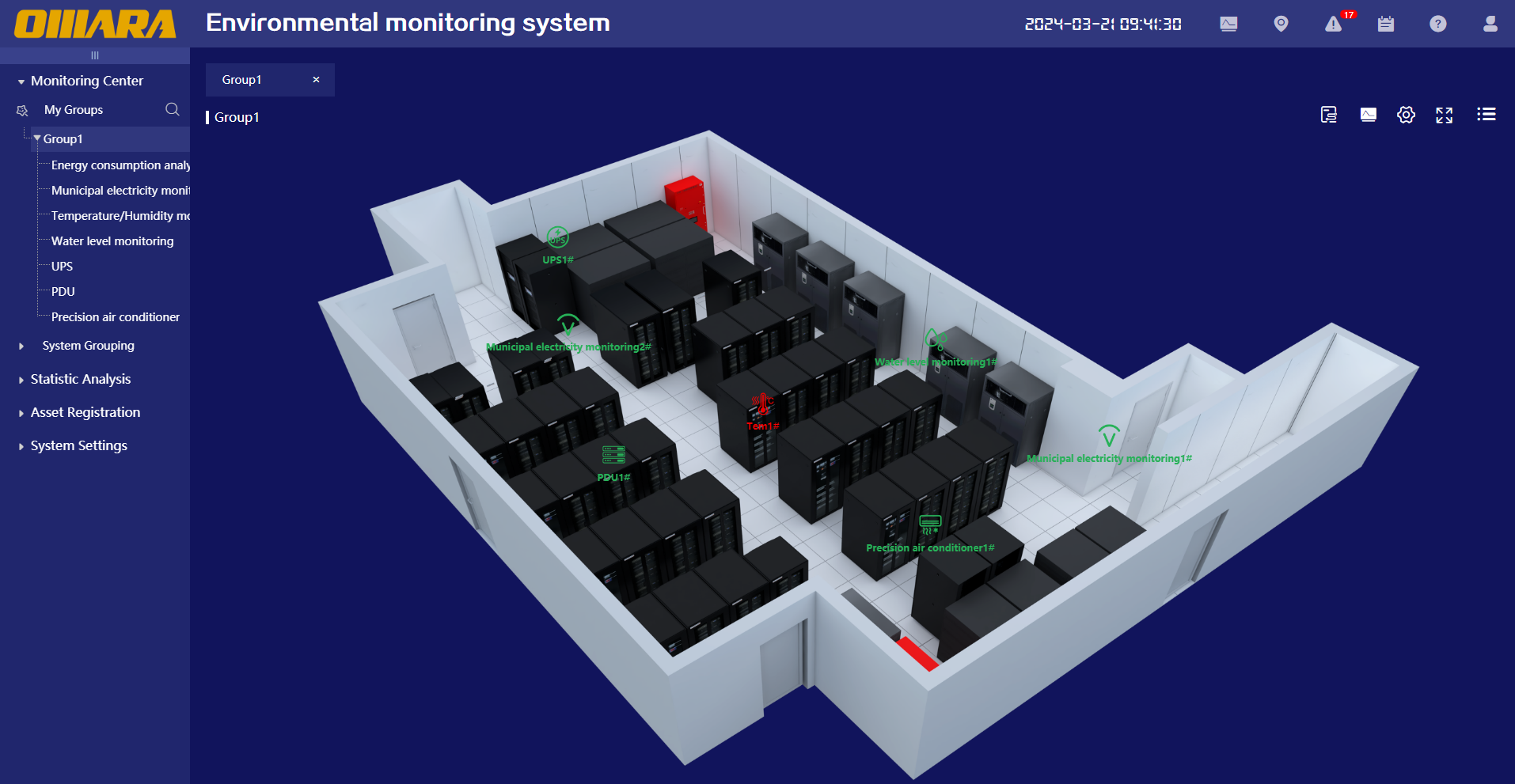 3D view